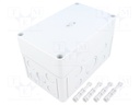 Enclosure: multipurpose; X: 110mm; Y: 180mm; Z: 110mm; TK PC; grey