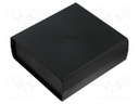 Enclosure: with panel; X: 188mm; Y: 198mm; Z: 70mm; polystyrene