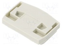 End plate; Colour: light grey; Series: 264