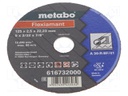 Cutting wheel; Ø: 125mm; Øhole: 22.2mm; Disc thick: 2.5mm