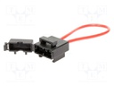 Fuse acces: fuse holder; fuse: 19mm; 20A; on cable; Leads: 2 leads
