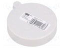 Protection; plug; male; 32A; IEC 60309; IP44; Layout: 3P+N+PE; slide