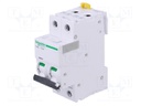 Circuit breaker; 230/400VAC; 100÷144VDC; Inom: 25A; Poles: 2; DIN