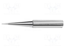Tip; conical,elongated; 0.4mm