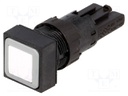 Switch: push-button; Stabl.pos: 2; 16mm; white; Pos: 2; -25÷70°C