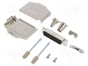 D-Sub; PIN: 25; male; shielded,metalized; straight; soldering