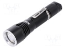 Torch: LED; L: 140.5mm; 30/250/600/1100lm; Ø: 34.5mm; IPX8