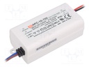 Power supply: switched-mode; LED; 16.8W; 9÷24VDC; 700mA; 90÷264VAC