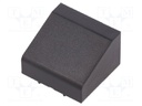 Stopper; for enclosures; UL94HB; Mat: ABS; black; 22.5mm
