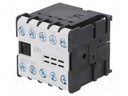 Contactor: 4-pole; NC + NO x3; 230VAC; 7A; DIN,on panel; CE; W: 45mm