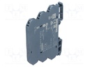 Converter: signal separator/amplifier; DIN; 0÷10V; 24VDC; 24VAC
