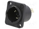 APPLIANCE INLET CONNECTOR WITHOUT INSULATION DIVID