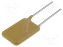 Fuse: PTC polymer; 1A; Ø0.81x7.6mm