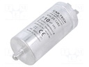 Capacitor: motors, run; 10uF; 425VAC; Ø35x72mm; -25÷85°C; ±5%