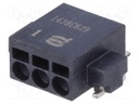 Connector: wire-board; female; PIN: 3; 2.54mm; Series: har-flexicon
