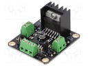 DC-motor driver; PWM,analog; Icont out per chan: 2A; Channels: 2