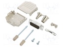 D-Sub; PIN: 15; male; shielded,metalized; straight; soldering