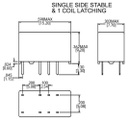Relay: electromagnetic; DPDT; Ucoil: 12VDC; 0.5A/125VAC; 2A/30VDC
