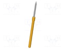 Test needle; Operational spring compression: 8mm; 5A; Ø: 1mm; 1.5N