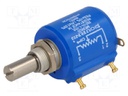 Potentiometer: shaft; 1kΩ; 2W; ±10%; 6.35mm; linear; Hybritron®