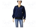Sweatshirt; ESD; XXXXL; IEC 61340; cotton,polyester,carbon fiber