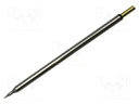 Tip; conical sloped; 1mm; 471°C; for soldering station