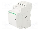 Contactor: 4-pole installation; 25A; 230÷240VAC; NO x4; IP20; 500V