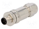 Plug; M12; PIN: 5; male; A code-DeviceNet / CANopen; for cable