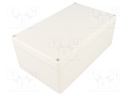 Enclosure: multipurpose; X: 120mm; Y: 200mm; Z: 77mm; EUROMAS II; ABS