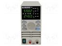 Device: electronic load DC; 0÷60V; 0.001÷30A; 150W; 88x175x282mm