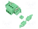 Pluggable terminal block; 7.62mm; ways: 4; straight; socket; male