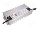 Power supply: switched-mode; LED; 480W; 54VDC; 8.9A; 90÷305VAC