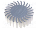 Heatsink; LED; Ø: 85mm; H: 25mm