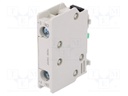 Auxiliary contacts; Series: CEM; Leads: screw terminals