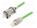 Harnessed cable; 10m; Outside insul.material: PUR; Kind: signal