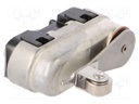 Microswitch SNAP ACTION; sealed,with lever (with roller); SPDT