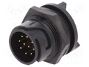 Connector: circular; socket; male; PIN: 10; Buccaneer 4000; THT
