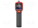 Infrared thermometer; colour,LCD,with a backlit; -32÷1300°C