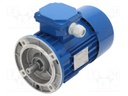 Motor: AC; 3-phase; 0.37kW; 230/400VAC; 1400rpm; 2.52Nm; 6.4kg; IP54