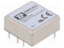 Isolated Board Mount DC/DC Converter, 2:1 Input, ITE, 2 Output, 20 W, 12 V, 833 mA, -12 V