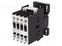 Contactor: 3-pole; NO x3; Auxiliary contacts: NO; 110÷120VAC; 18A