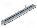 Potentiometer: slide; 10kΩ; 300mW; THT; ±20%; linear; Mat: metal