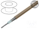 Wire: coaxial; RG400; stranded; FEP; black; 4.95mm