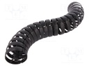 Cable chain; Series: Triflex TRL.60; Bend.rad: 87mm; L: 1000mm