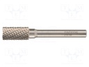 Rotary burr; Ø: 12mm; L: 57mm; metal; Working part len: 12mm