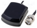 Antenna; inner; GPS; BNC-B; plug; Garmin; Len: 5m; magnet; 2.4÷5VDC