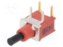 Switch: push-button; Pos: 2; 0.4A/20VAC; 0.4A/20VDC; OFF-(ON); IP67