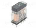 Power Relay, DPDT, 24 VAC, 5 A, Zelio RXG Series, Socket