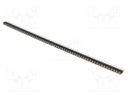 Socket; pin strips; female; PIN: 60; turned contacts; straight