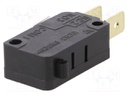 Microswitch SNAP ACTION; without lever; SPDT; 15A/125VAC; Pos: 2